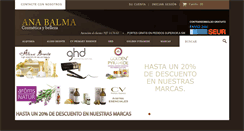 Desktop Screenshot of anabalma.com